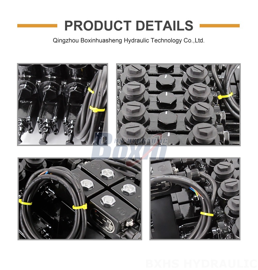DCV150-NPT Manual and Electro-hydraulic 10 Spool Sectional Directional Valve detailed image